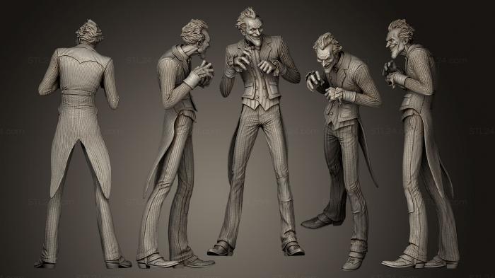 Statues of famous people (Joker Sketchfab, STKC_0266) 3D models for cnc